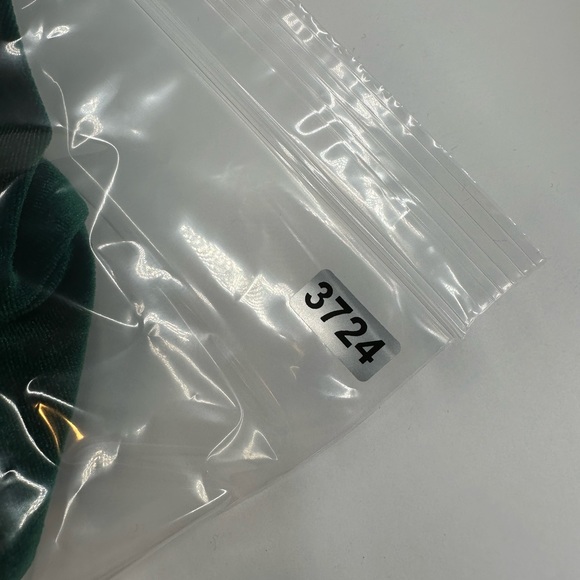 Pretty Little Thing Plus Green Velvet Boned Bandeau Maxi Dress Sz 22 NWT - Picture 7 of 8